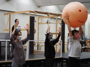 Rehearsal of the opera "Yuzuru"
